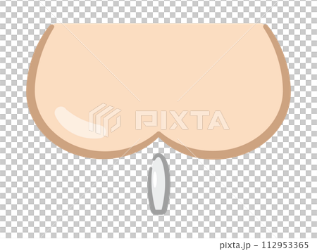 おしりと座薬のイラスト 112953365