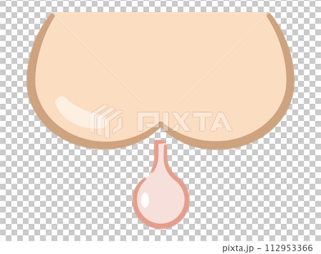 おしりと浣腸のイラスト 112953366