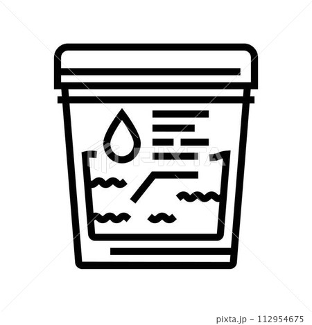 hematuria urology line icon vector illustration hematuria urology line icon vector illustration 112954675