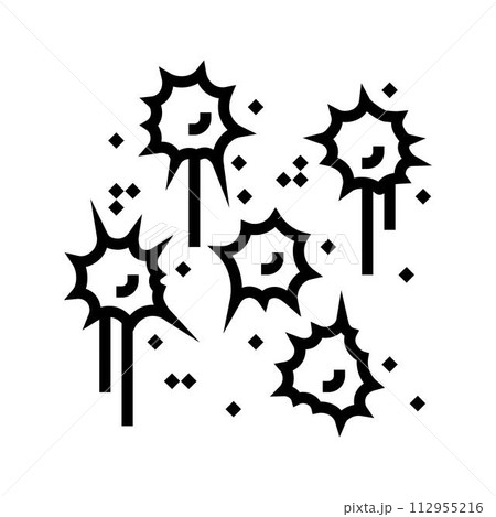 splatter paintball game line icon vector illustration splatter paintball game line icon vector illustration 112955216