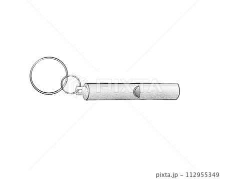 ホイッスルのイラスト 112955349