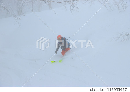 バックカントリースキー 112955457