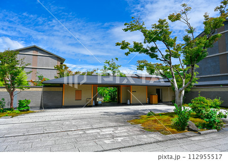 美しい日本庭園の写真 112955517