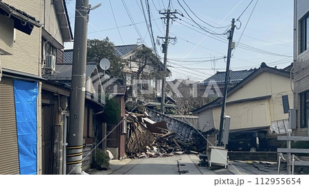能登半島大震災の被害状況 能登半島大震災の被害状況 112955654