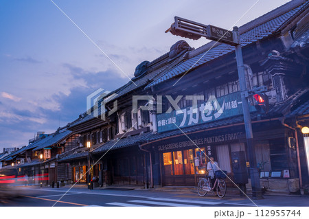 【埼玉県川越市】小江戸・川越　一番街商店街 112955744