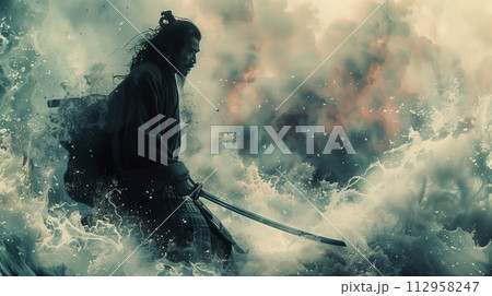 侍のイラスト素材 [112958247] - PIXTA