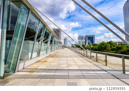 幕張メッセ国際展示場からワールドビジネスガーデン 幕張メッセ国際展示場からワールドビジネスガーデン 112959391