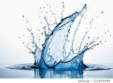 美しい水しぶき　splash 112959499
