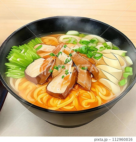 温かい味噌ラーメン 112960816