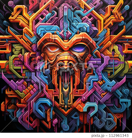 ハイプノティック・ビジョンズ / サイケトランス・グラフィックアート 112961343