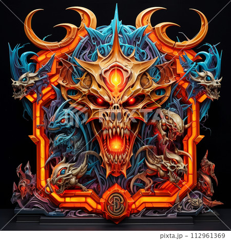 ハイプノティック・ビジョンズ / サイケトランス・グラフィックアート 112961369