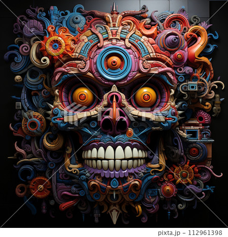 ハイプノティック・ビジョンズ / サイケトランス・グラフィックアート 112961398