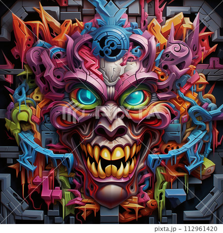 ハイプノティック・ビジョンズ / サイケトランス・グラフィックアート 112961420