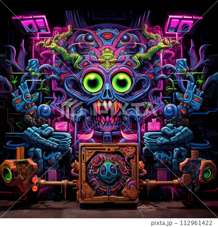 ハイプノティック・ビジョンズ / サイケトランス・グラフィックアート 112961422