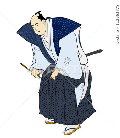 蔦屋重三郎の肖像（模写・彩色） 112963775