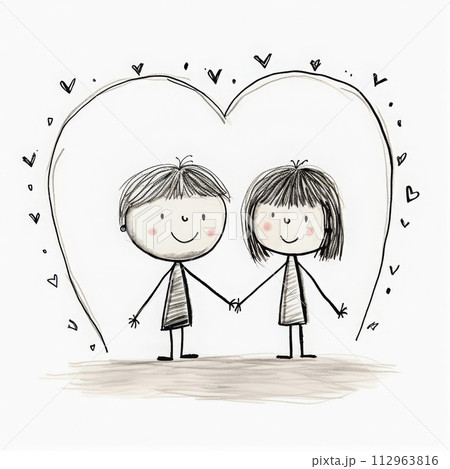 An Illustration of Innocent Love 112963816