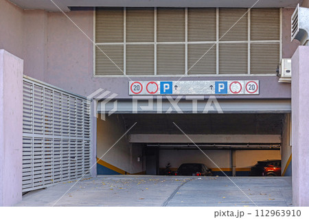 Underground Parking Garage Underground Parking Garage 112963910