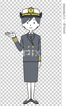 海上自衛隊資料圖（冬季制服） 112964068