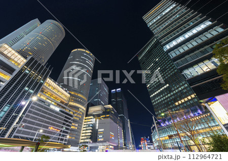 名古屋駅の夜景 112964721