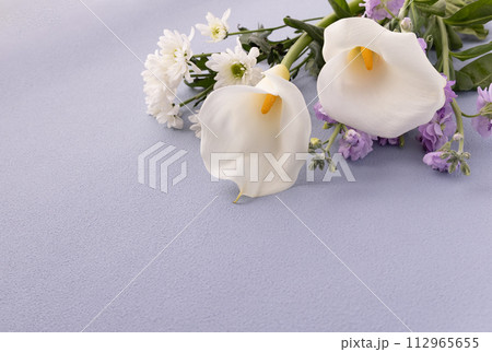 花　-仏事-カラーNo.1 112965655