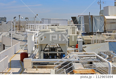 Hvac System Rooftop Hvac System Rooftop 112965894