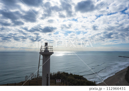 飯岡灯台と飯岡海岸 飯岡灯台と飯岡海岸 112966431