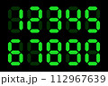 デジタル数字 112967639