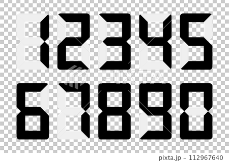 Digital number Digital number 112967640