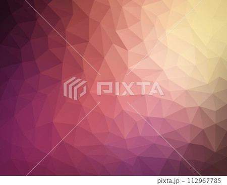 Abstract Nature Geometric Triangular Low Poly Background, Vector Illustration 112967785