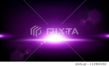 Violet Rays Rising, Vector Illustration 112968160