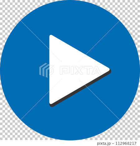 影片播放按鈕圖標 影片播放按鈕圖標 112968217