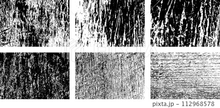 Black and white grunge. Distress overlay texture. Abstract surface dust and rough dirty wall background concept. Distress illustration simply place over object to create grunge effect. Vector EPS10. 112968578