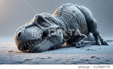凍えるティラノサウルス 112968770