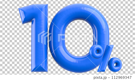 Number And Sign 3D Render For Discount Number And Sign 3D Render For Discount 112969347