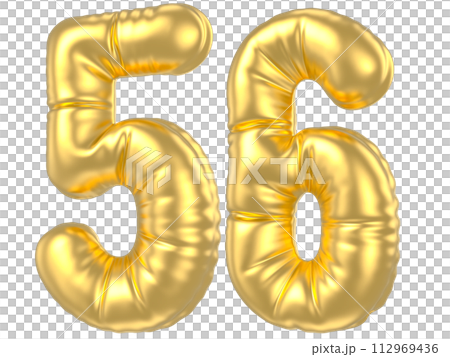 Number And Sign 3D Render For Discount 112969436
