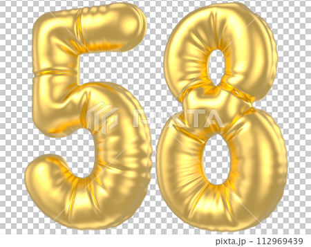Number And Sign 3D Render For Discount 112969439