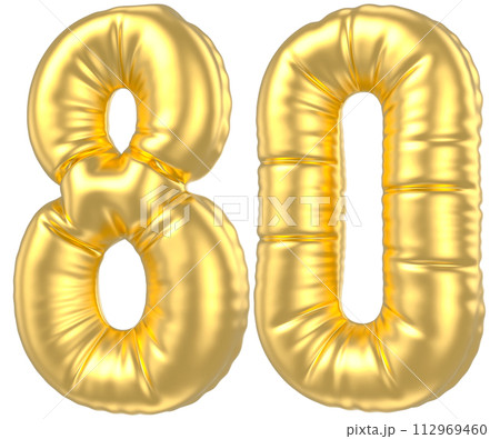 Number And Sign 3D Render For Discount 112969460