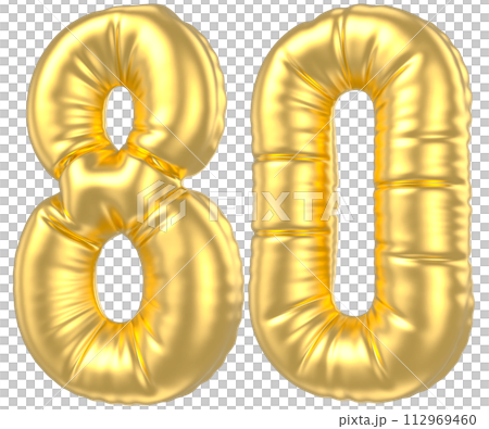 Number And Sign 3D Render For Discount 112969460