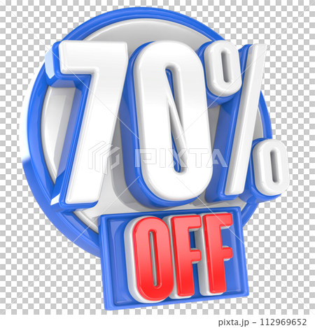 Number 3D Render For Discount  112969652