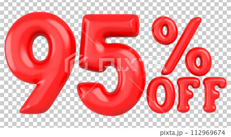 Number 3D Render For Discount  112969674