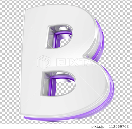 Font 3D Render 112969768
