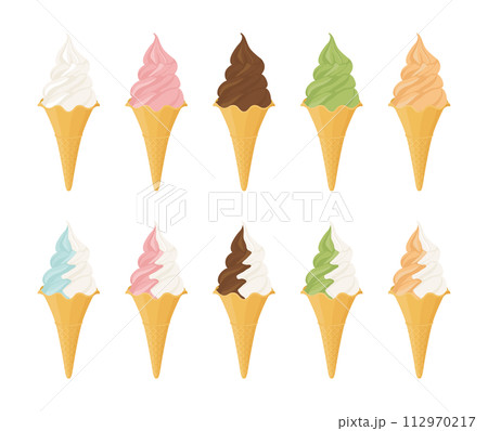 ソフトクリームセット 112970217