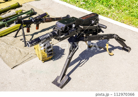 Russian machine-automatic grenade launcher AGS-17 "Flame" Russian machine-automatic grenade launcher AGS-17 "Flame" 112970366