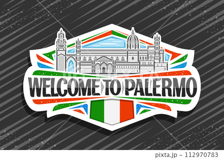 Vector logo for Palermo Vector logo for Palermo 112970783
