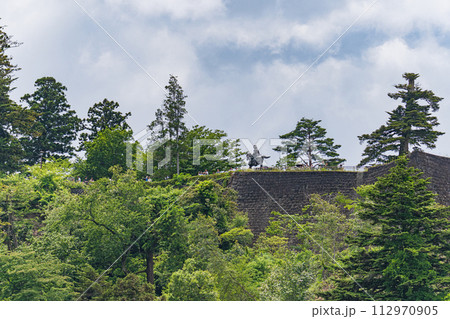 仙台 青葉城の風景 112970905