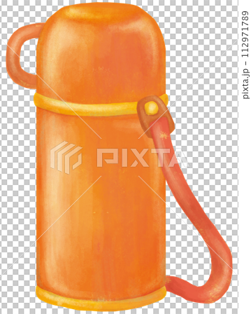 Simple water bottle illustration 112971789