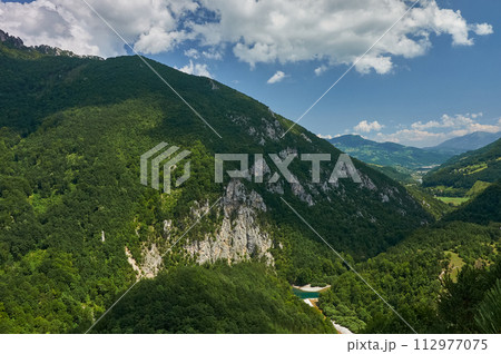 Montenegro. Valley of Tara river. Montenegro. Valley of Tara river. 112977075