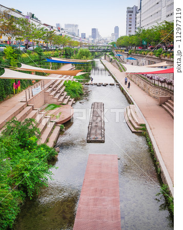 ソウル 清渓川 東大門周辺 ソウル 清渓川 東大門周辺 112977119
