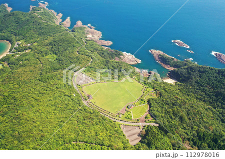 宮崎県日向市の海の見えるパラグライダー場 宮崎県日向市の海の見えるパラグライダー場 112978016