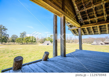 春の平塚川添遺跡　福岡県朝倉市 112978948